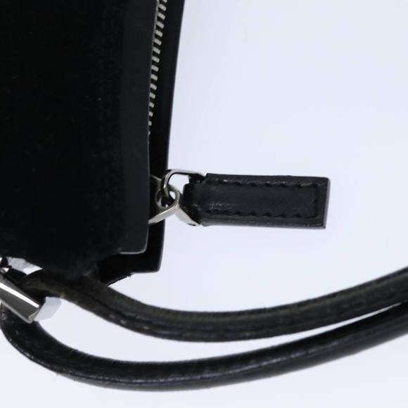 GUCCI Shoulder Bag Suede Black 001 3770 Auth 76389 - Picture 15 of 16